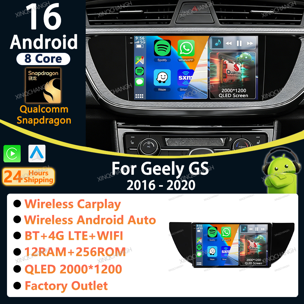 Car Accessories In India - Android 16 Car Radio Carplay Auto