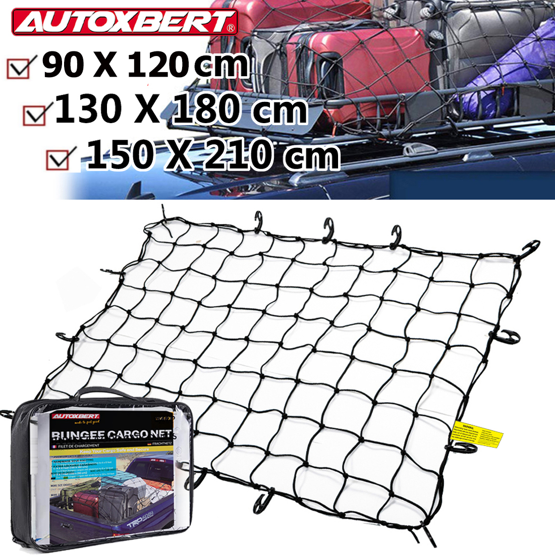 Car Cargo Net Trunk - Heavy Duty Cargo Net Luggage Web
