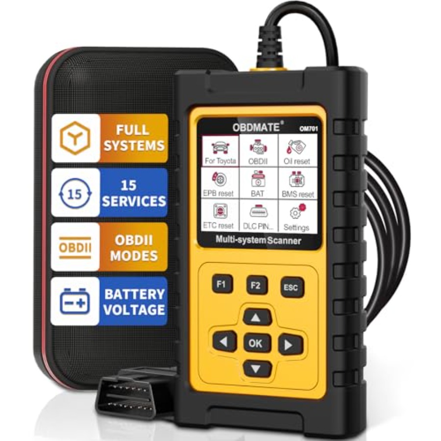 Obd2 Scanner - OBD2 Scanner for/Lexus/Scion, OM701 All Systems