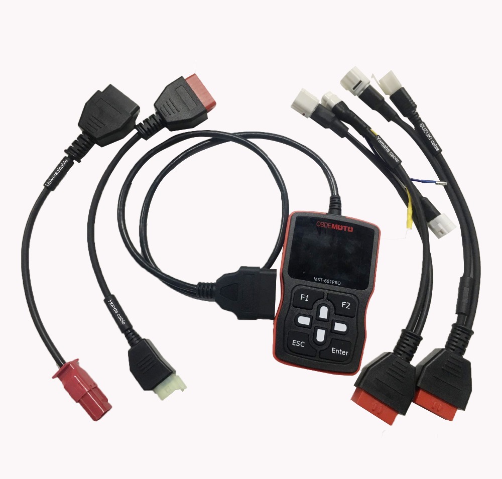Obd2 Scanner - Motorcycle Diagnostic Scanner MST-601 Pro Scanner
