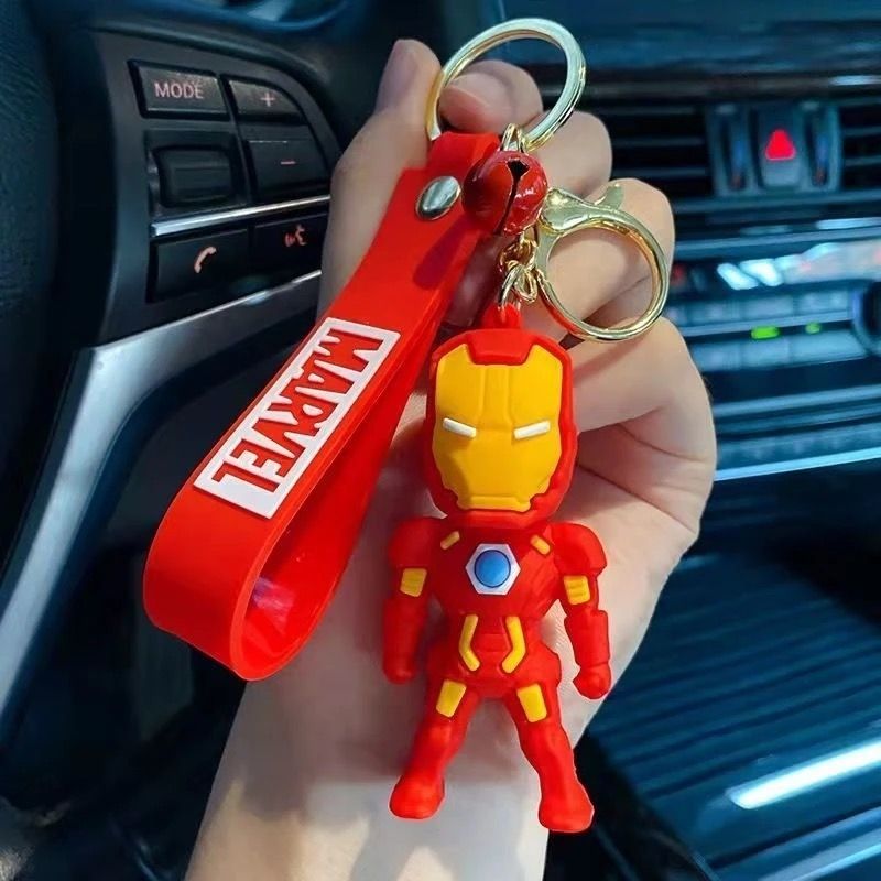 New Marvel Car Keychain Anime  - Car Accessories Girly review and price