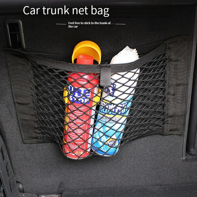 Car Back Rear Mesh Trunk Seat  - Car Cargo Net Trunk review and price