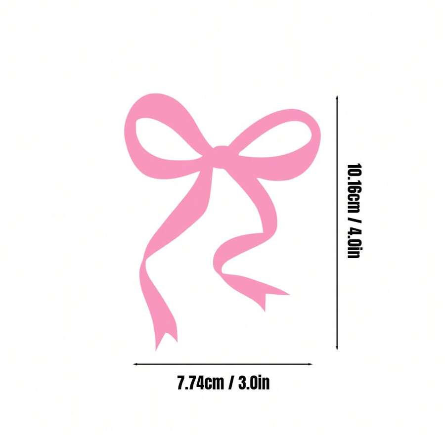 1 Pc Bow Car Decal, Vinyl Girl - Car Accessories Girly review and price