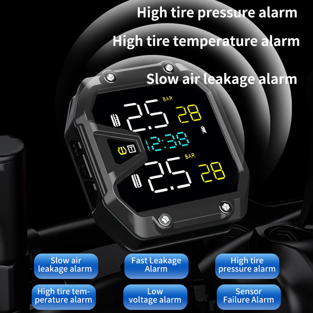 Motorcycle TPMS Tire Pressure  - Tire Pressure Monitor review and price
