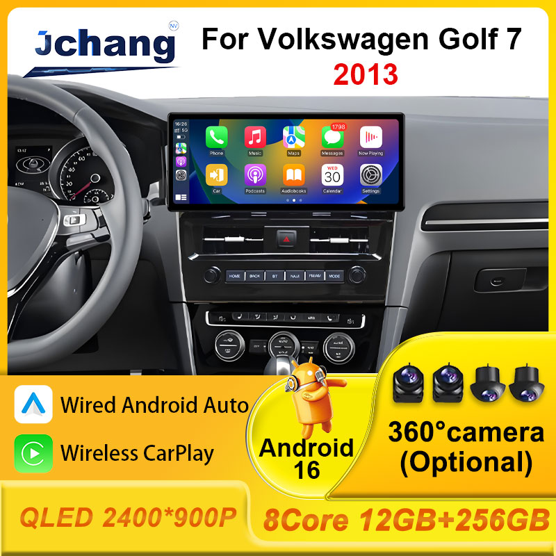Android 16 for Volkswagen Golf - Car Accessories In India review and price