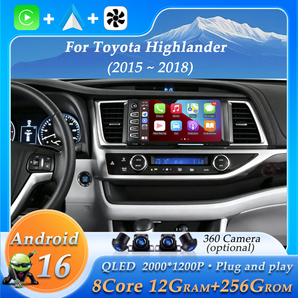 Car Radio for Toyota Highlande - Car Accessories In India review and price