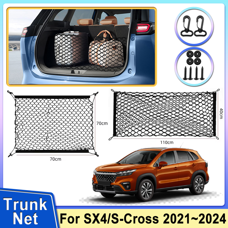 Car Trunk Nets For Suzuki SX4  - Car Cargo Net Trunk review and price