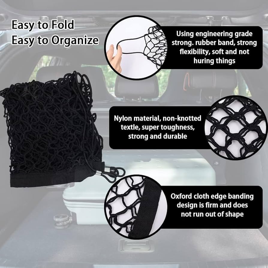 Car Trunk Nets For Suzuki SX4  - Car Cargo Net Trunk review and price