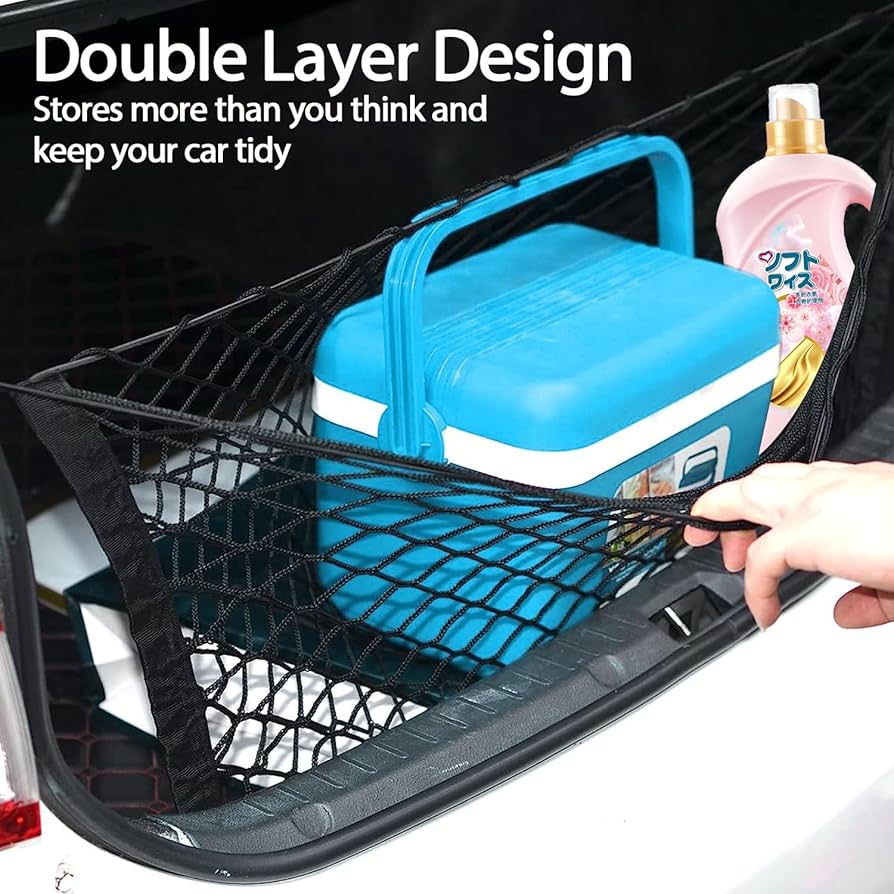 Car Trunk Nets For Suzuki SX4  - Car Cargo Net Trunk review and price