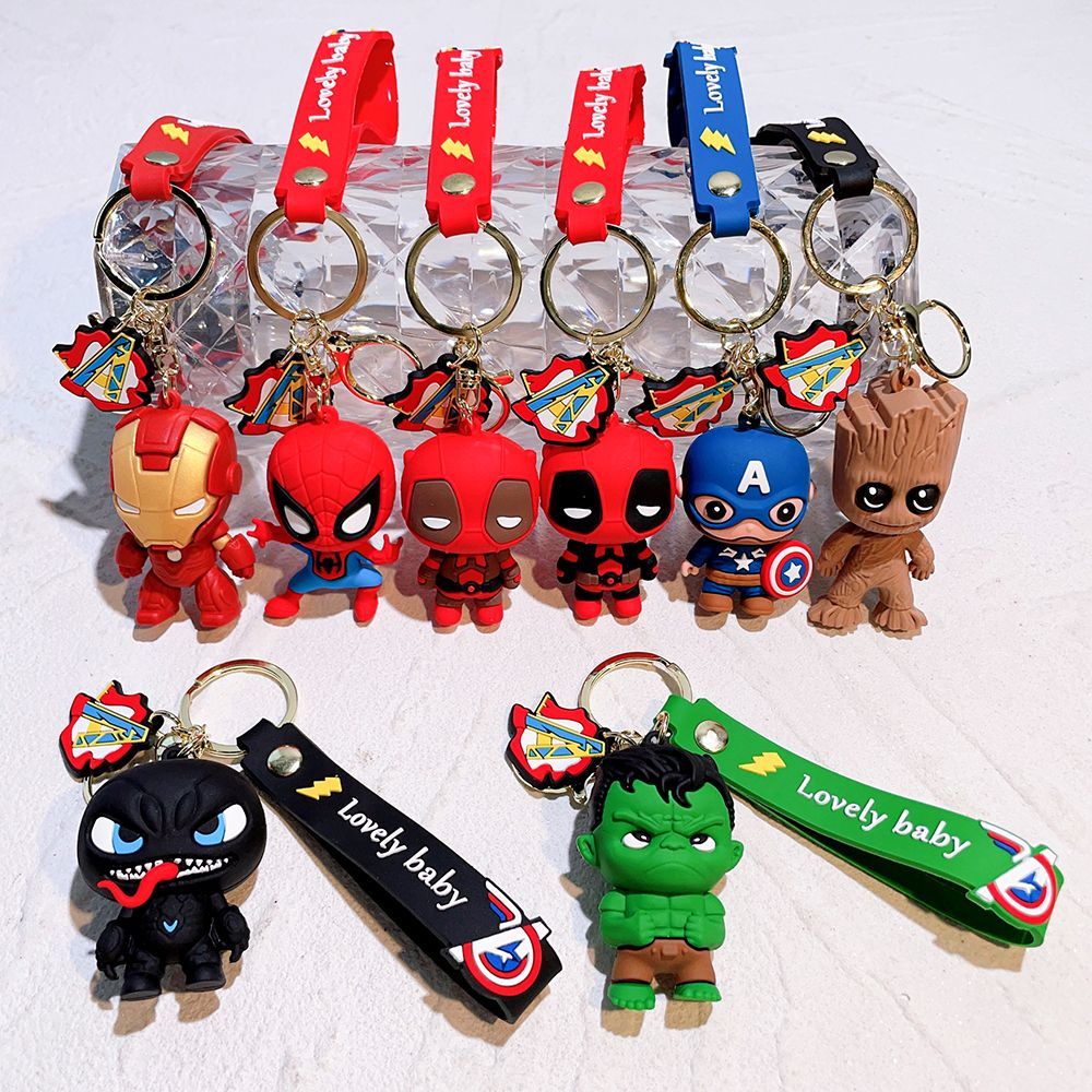 Avengers Heroes Silicone Keych - Car Accessories Girly review and price