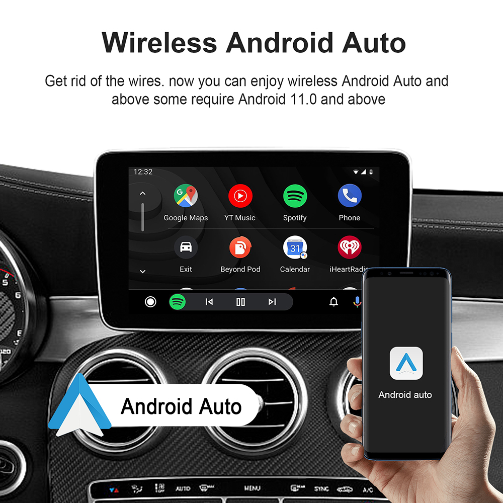Android 13 Ai Box Wireless And - Car Accessories Youtube review and price