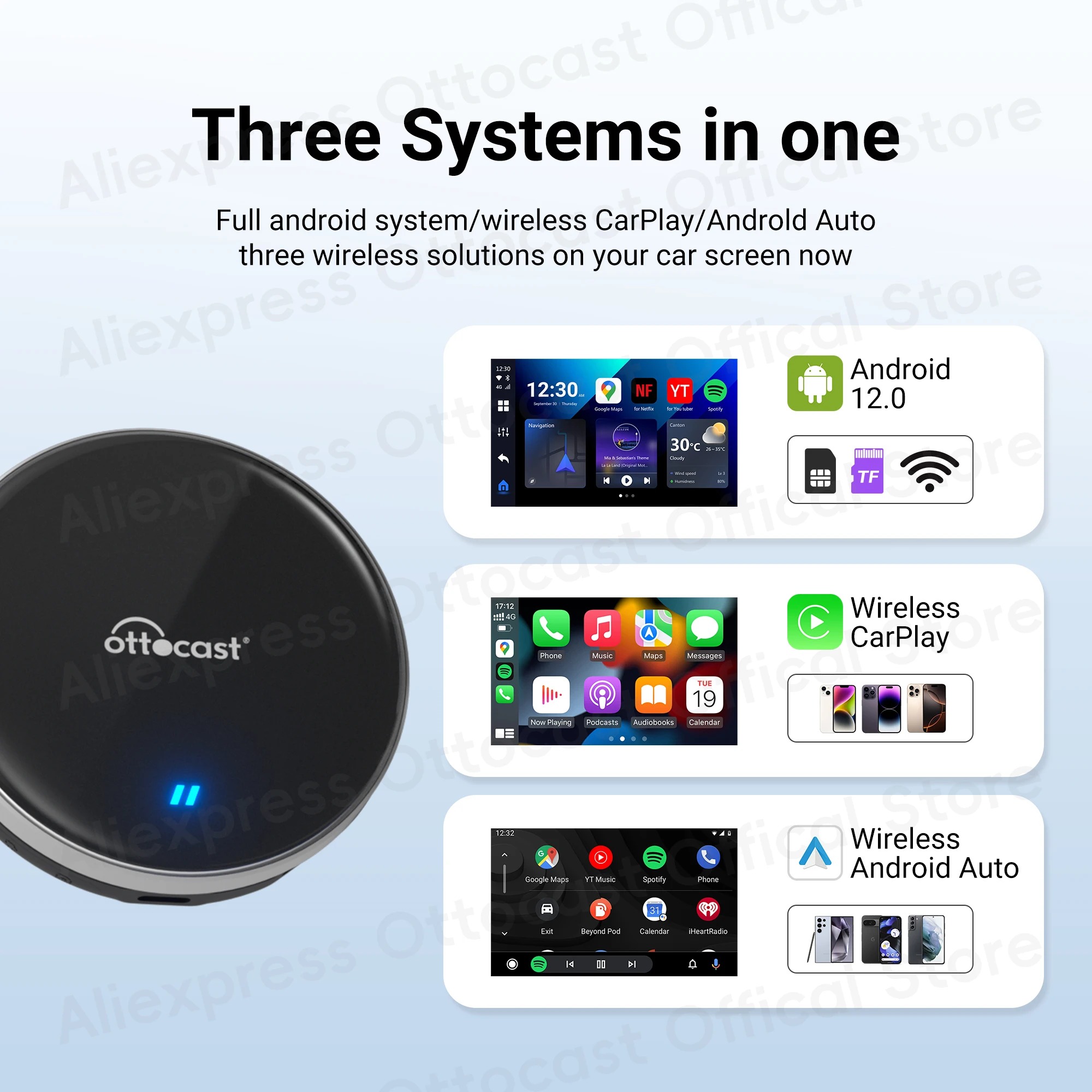 OTTOCAST New P3 Lite OttoAiBox - Car Accessories Youtube review and price