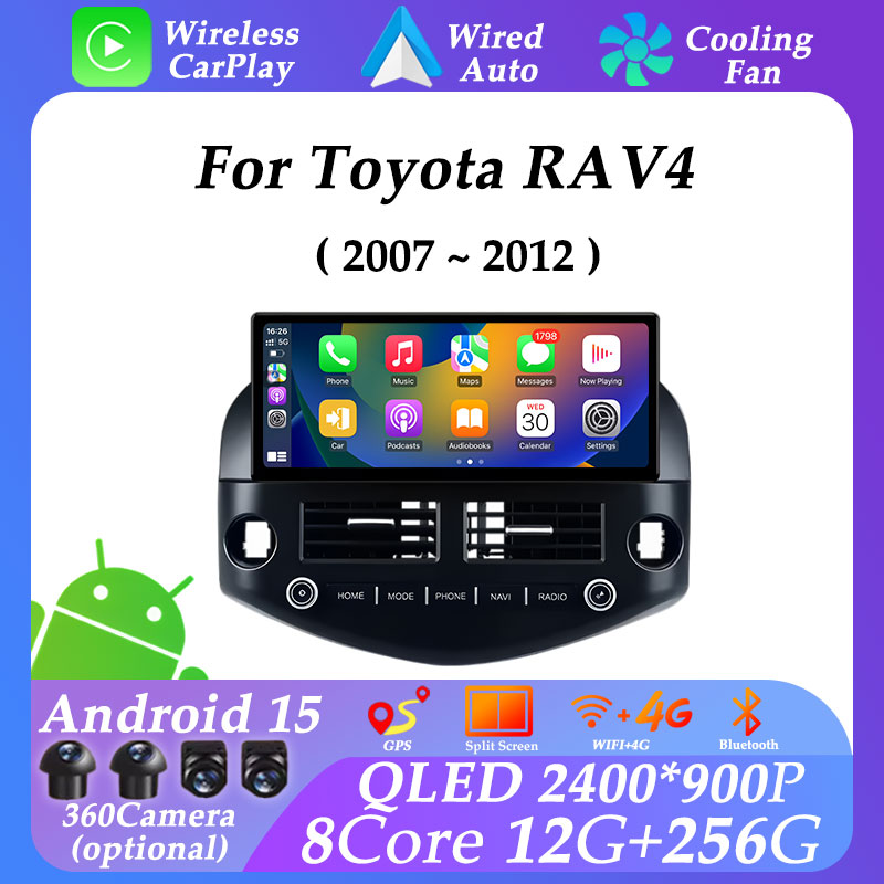 12.3 inch Android 15 for Toyot - Car Accessories In India review and price