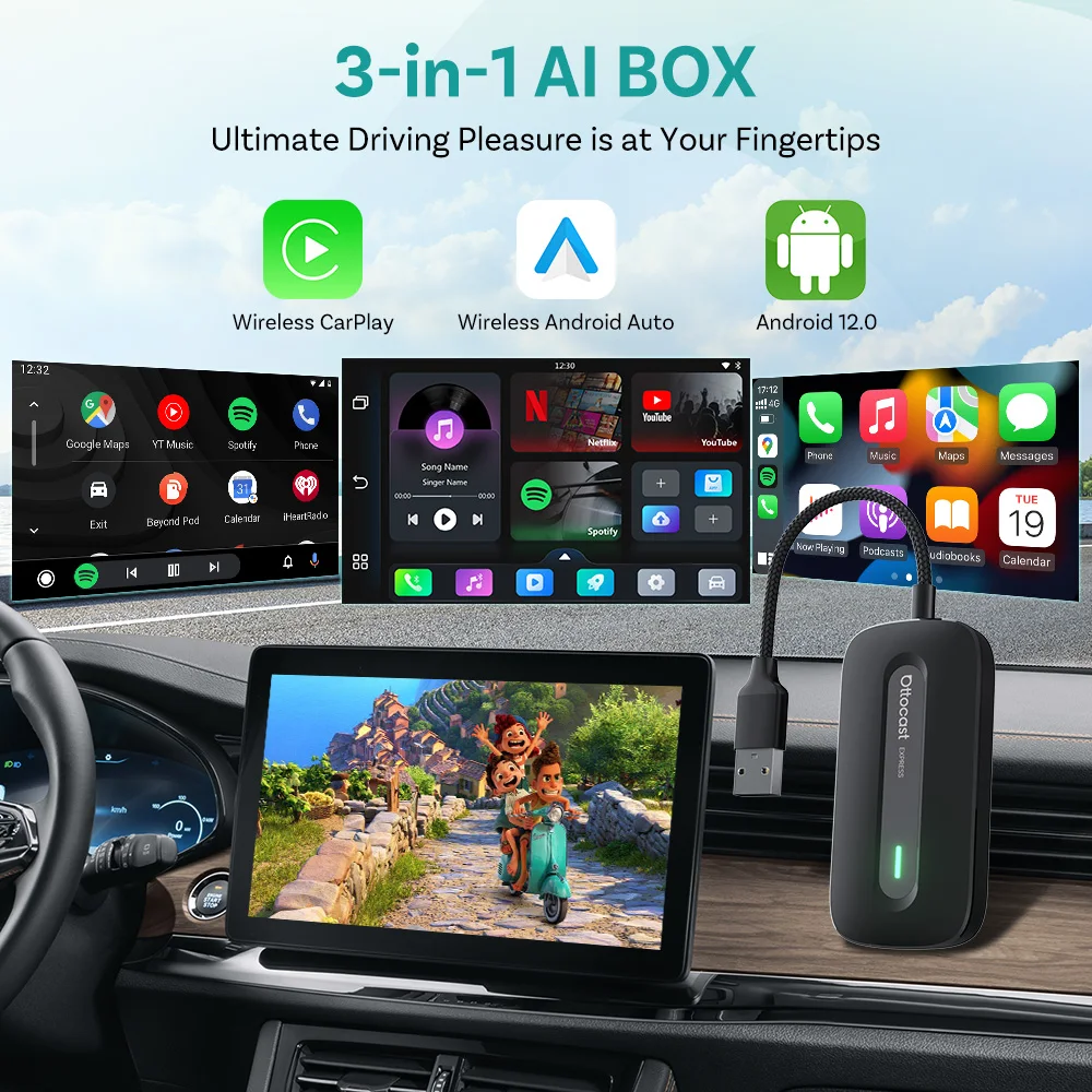 OTTOCAST Play2Video Express Wi - Car Accessories Youtube review and price
