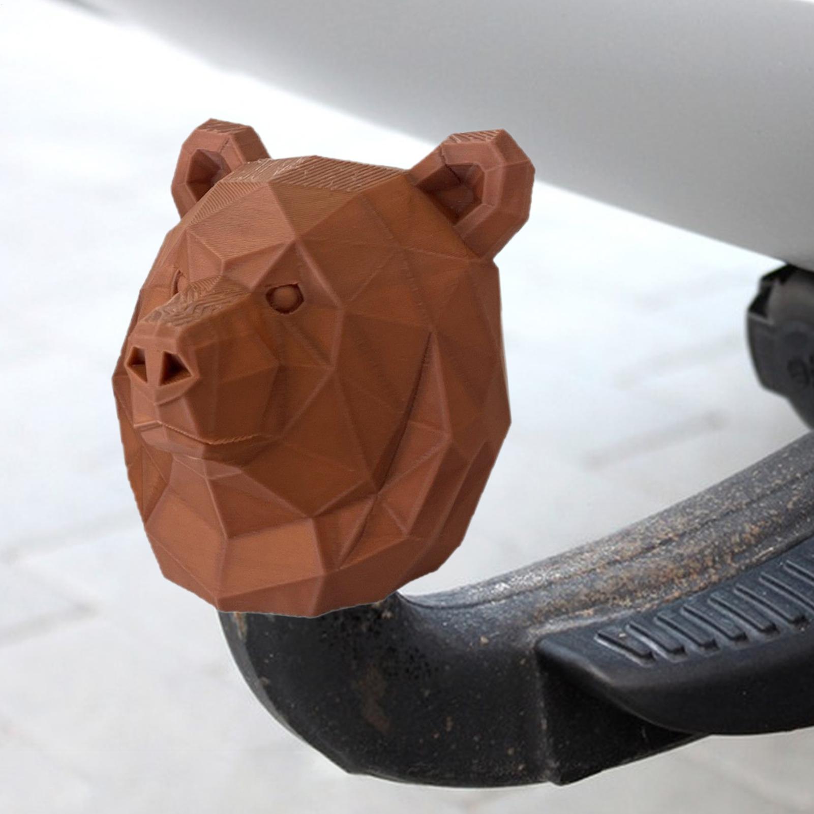 Trailer Hitch Cover Bear Head  - Car Accessories Youtube review and price