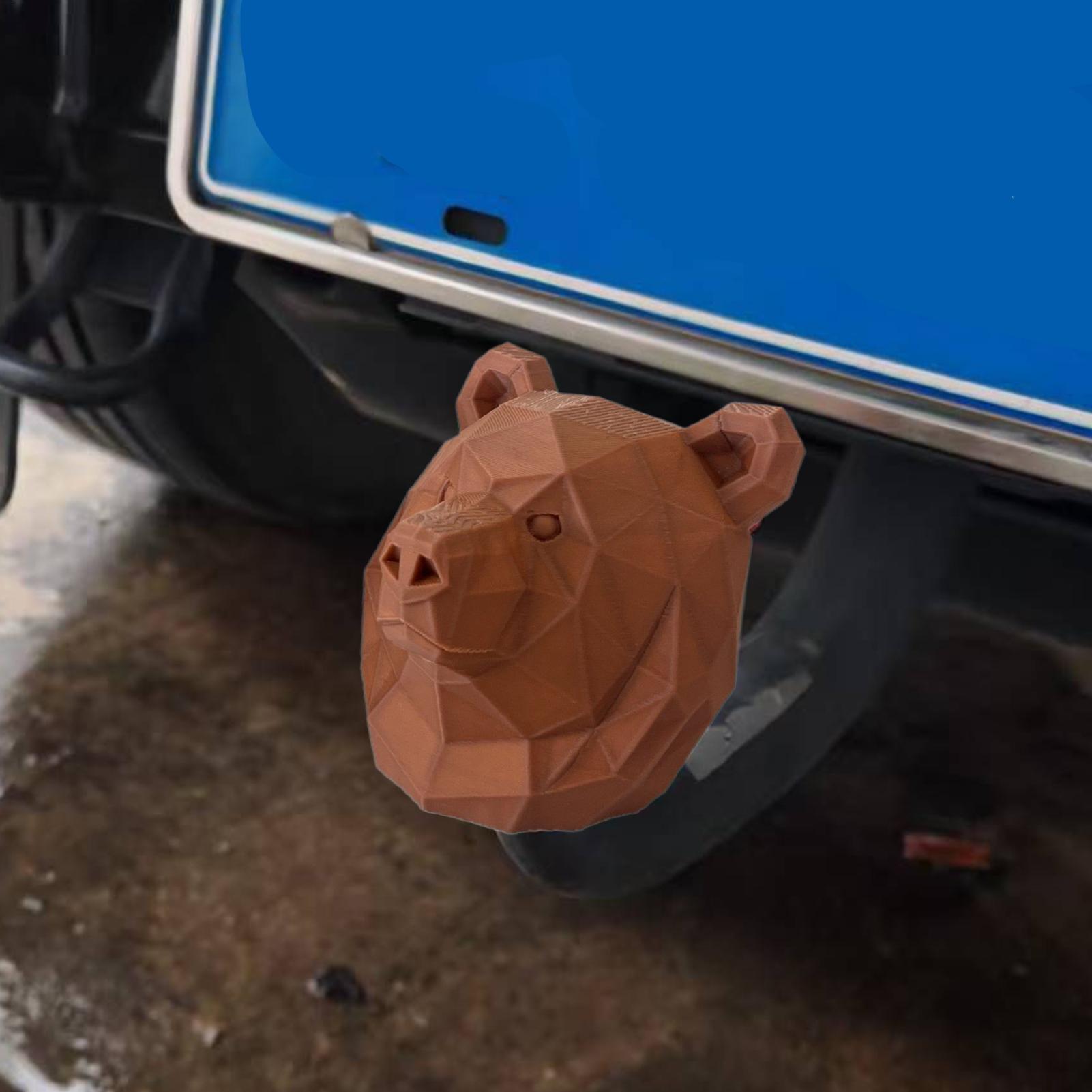 Trailer Hitch Cover Bear Head  - Car Accessories Youtube review and price