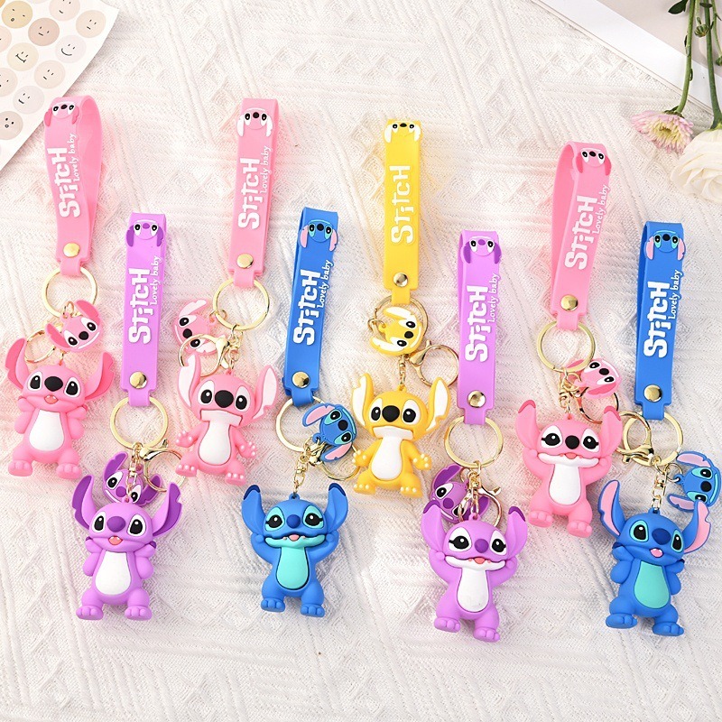 Kawaii Lilo & Stitch Toys Keyc - Car Accessories Girly review and price