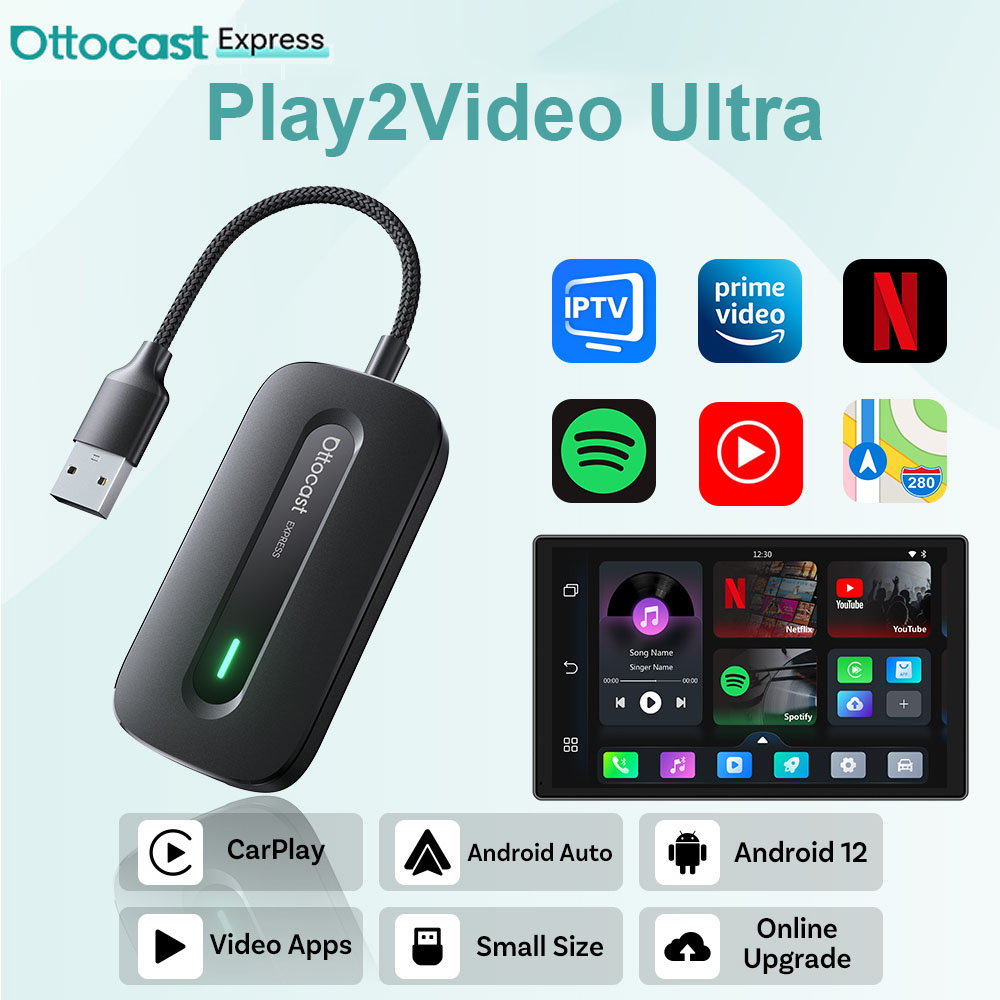 OTTOCAST Play2Video Express Wi - Car Accessories Youtube review and price