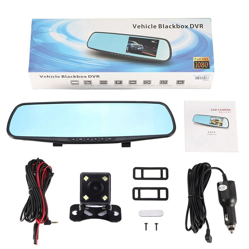 Mirror Dash Cam FHD Dual Lens  - Car Accessories Youtube review and price
