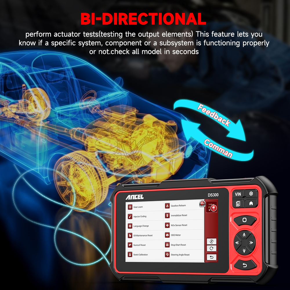 Ancel DS300 Professional Car D - Obd2 Scanner review and price