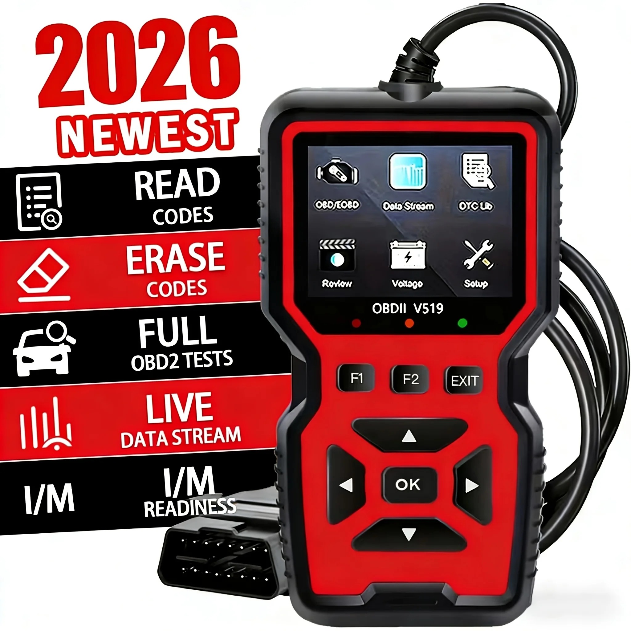 V519 V539 Professional OBD2 Sc - Obd2 Scanner review and price