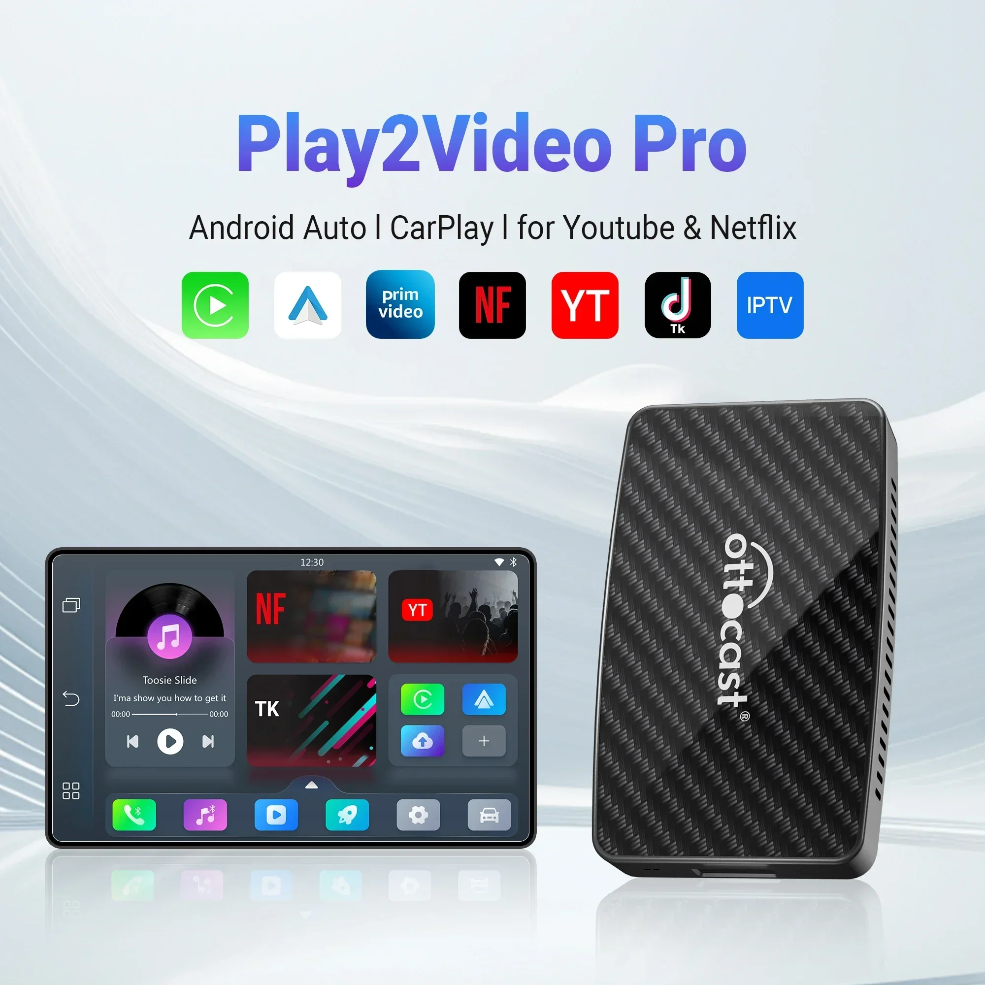 OTTOCAST Play2Video Pro Wirele - Car Accessories Youtube review and price