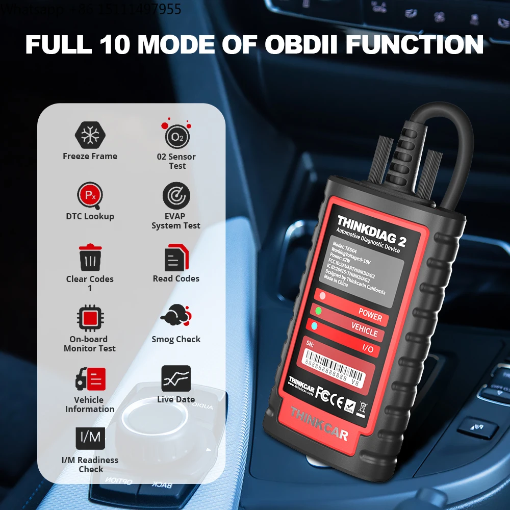 New Version THINKDIAG 2 ALL So - Obd2 Scanner review and price