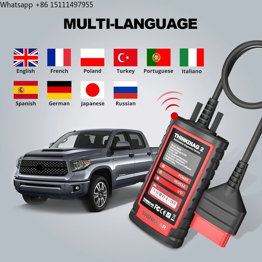 New Version THINKDIAG 2 ALL So - Obd2 Scanner review and price