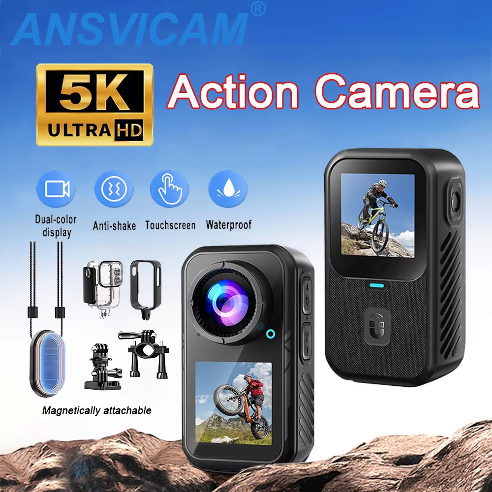 5K Thumb Sports Camera Anti-sh - Car Accessories Online review and price