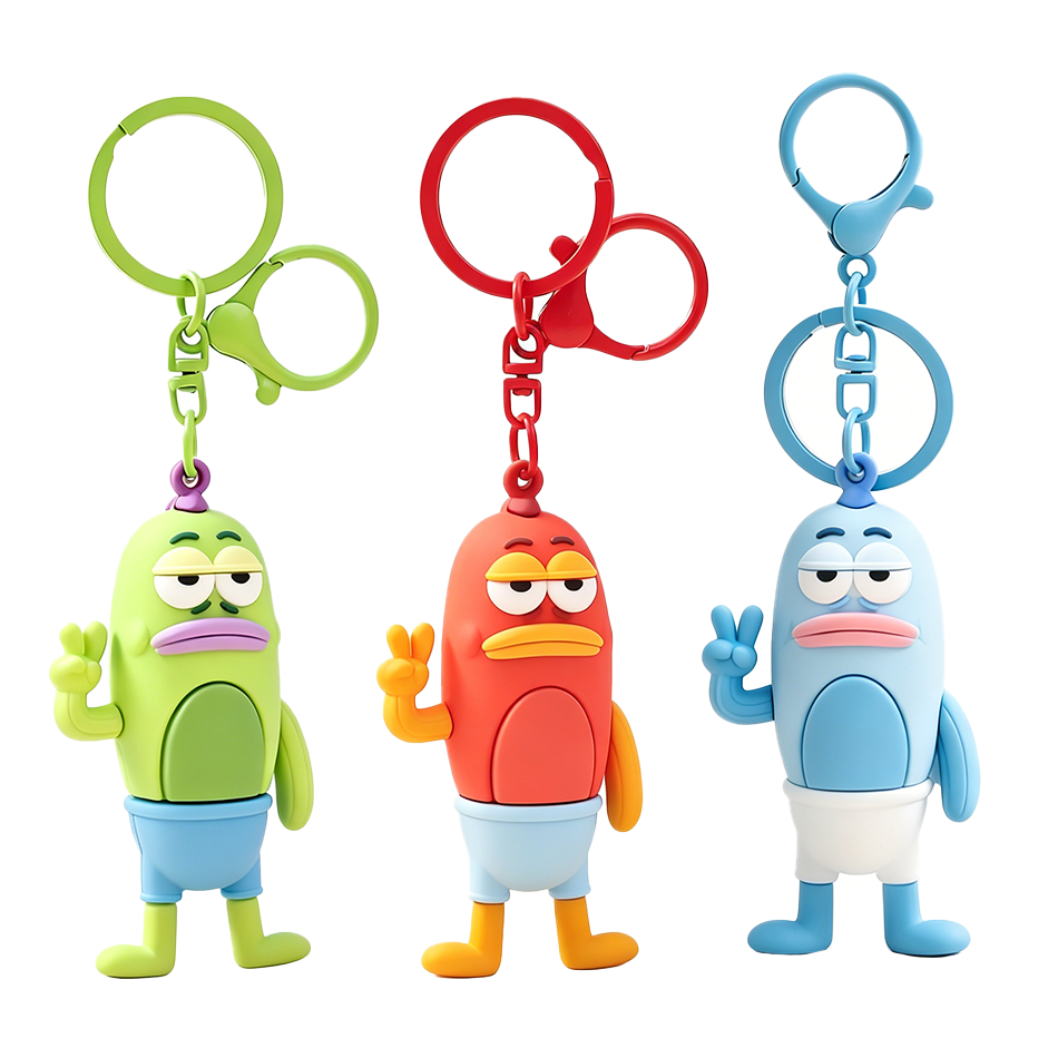 Creative Biqibao Ugly Fish Key - Car Accessories Girly review and price