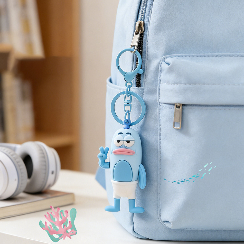 Creative Biqibao Ugly Fish Key - Car Accessories Girly review and price