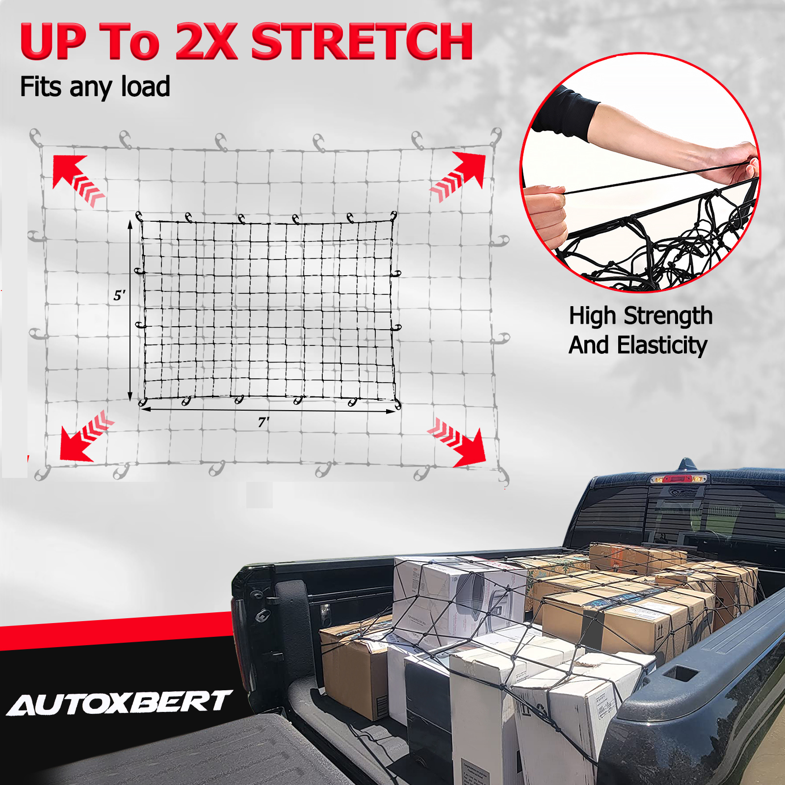 Heavy Duty Cargo Net Luggage W - Car Cargo Net Trunk review and price