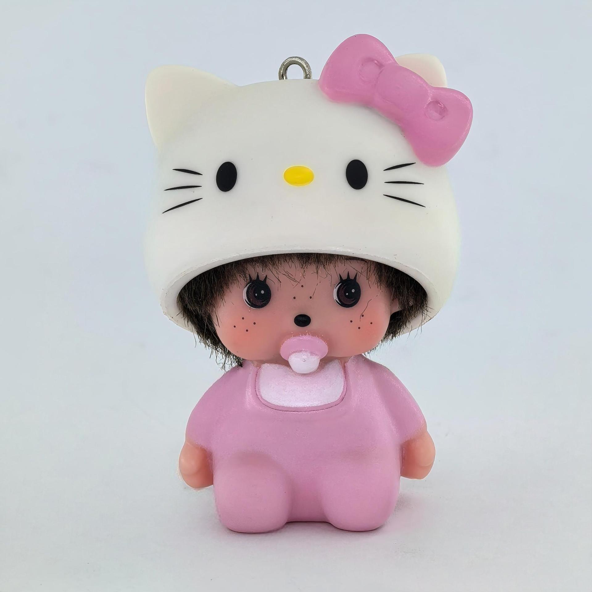 Hot Cute Hello Kitty Monchhich - Car Accessories Girly review and price