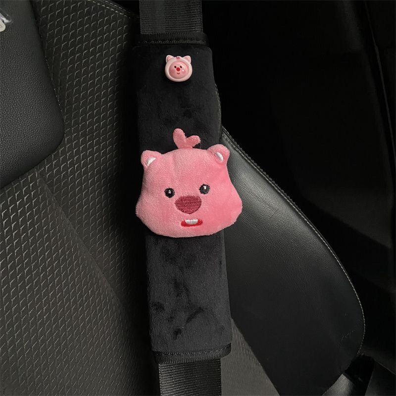 Car Seat Belt Decoration Plush - Car Accessories Girly review and price