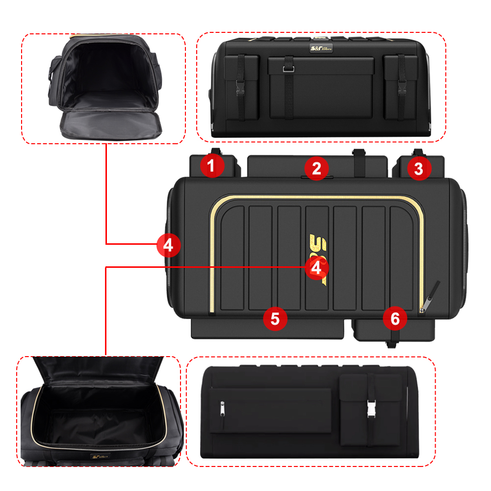 Universal Car Trunk Organizer  - Car Cargo Net Trunk review and price